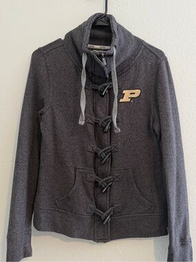 Purdue Charcoal Toggle Jacket - Women's
